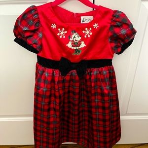 Minnie Mouse Christmas red dress